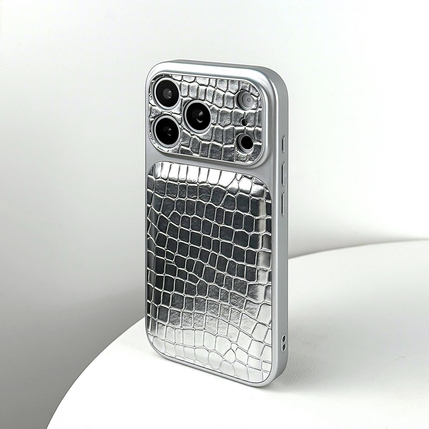 Crocodile Leather iPhone 17 PRO MAX Case: Luxury Design, Precision Fit, Fashionable Look. 14 PRO MAX
Crocodile Leather iPhone 17 PRO MAX Case: Luxury Design, Precision Fit, Fashionable Look. 14 PRO MAX