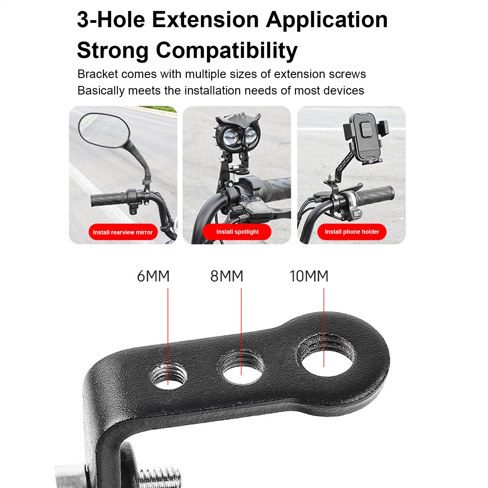 Motorcycle Mirror Extenders Motorcycle Handlebar Extension Accessories Motorbike Spotlight Bracket For Headlight Phone China Mainland
Motorcycle Mirror Extenders Motorcycle Handlebar Extension Accessories Motorbike Spotlight Bracket For Headlight Phone China Mainland