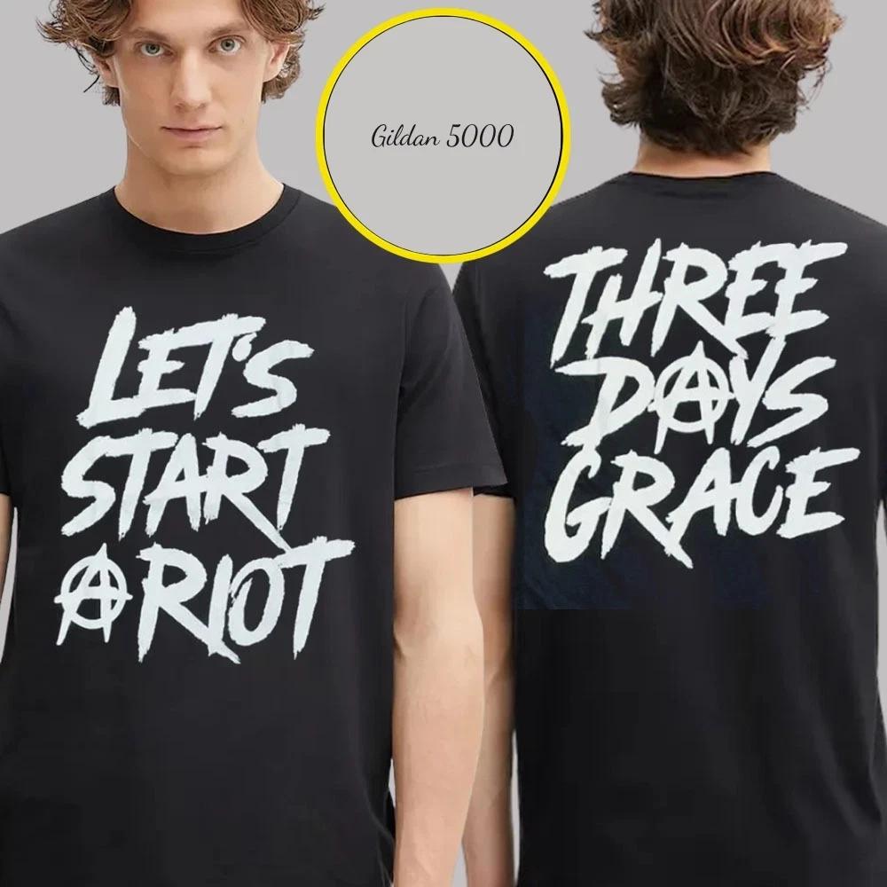 Three Days Grace Venue Tee Start A Riot Two Sided Unisex T-Shirt 3XL
Three Days Grace Venue Tee Start A Riot Two Sided Unisex T-Shirt 3XL