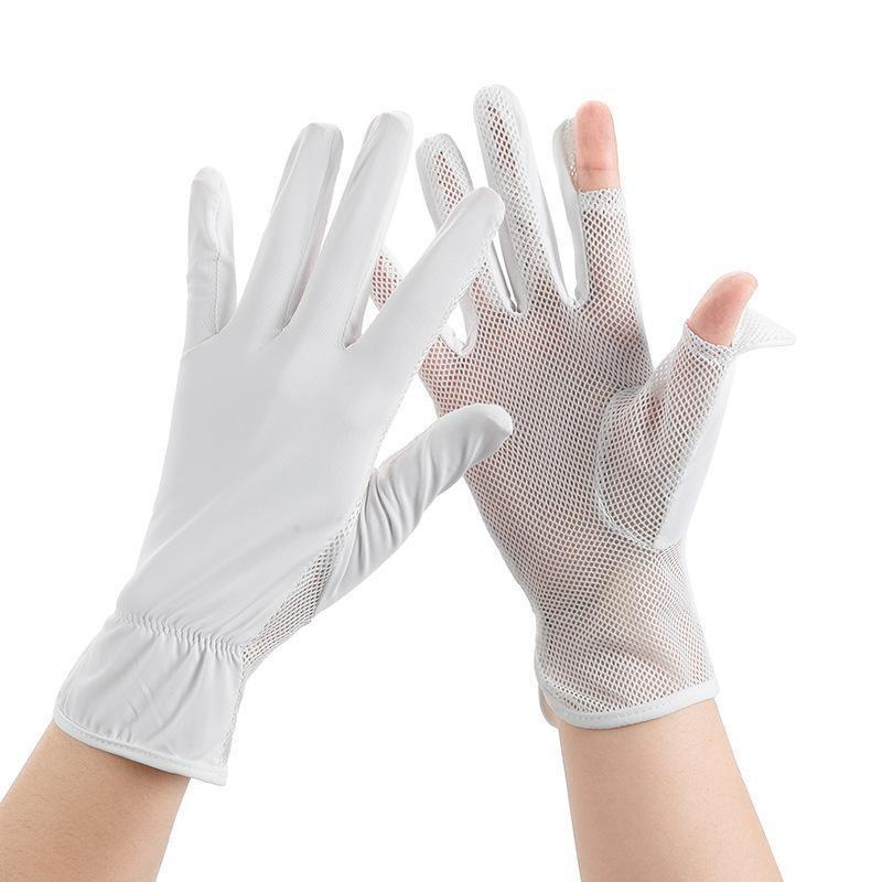 Women s Summer Sunscreen Gloves Breathable Mesh Ice Silk Anti-UV Touchscreen Gloves for Driving Cycling and Outdoor Activities L білий
Women s Summer Sunscreen Gloves Breathable Mesh Ice Silk Anti-UV Touchscreen Gloves for Driving Cycling and Outdoor Activities L білий