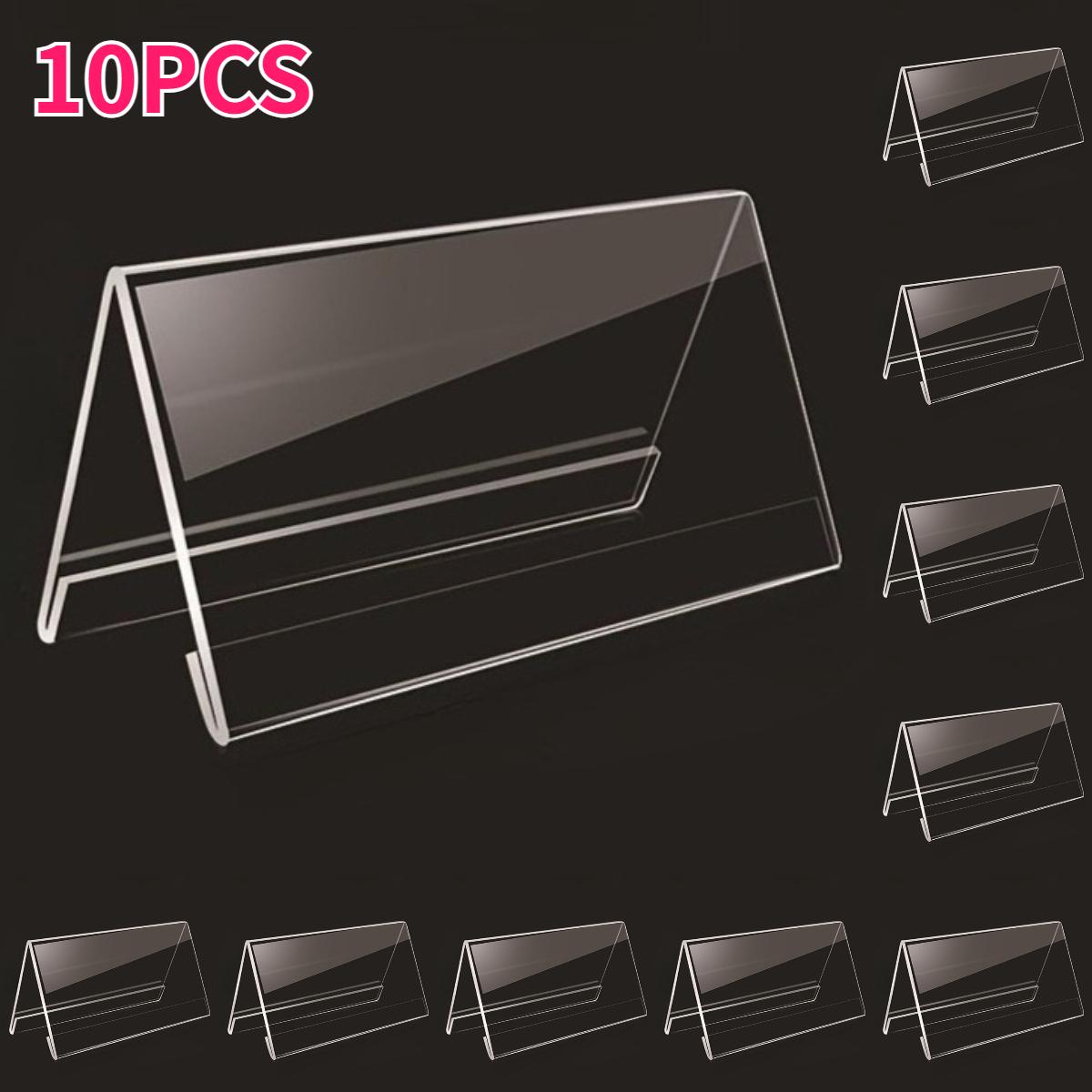 10pcs Transparent Acrylic V-Shaped Place Cards 3.15x5.9inch for Weddings Events and Conferences 1.2mm Thick Reusable Table Decor
10pcs Transparent Acrylic V-Shaped Place Cards 3.15x5.9inch for Weddings Events and Conferences 1.2mm Thick Reusable Table Decor