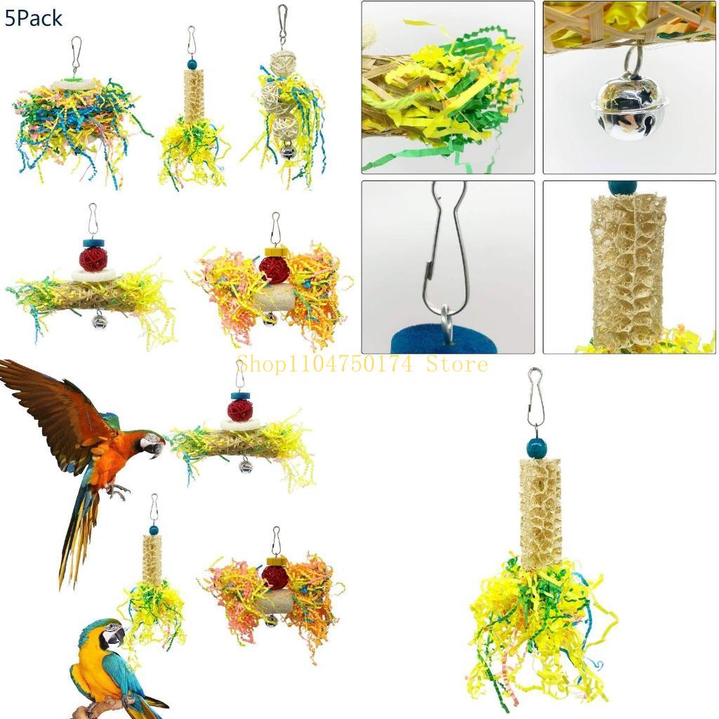 5 Piece Small Parrot Chewing Rattan Ball Foraging Toy for Lovebird top sale CN
5 Piece Small Parrot Chewing Rattan Ball Foraging Toy for Lovebird top sale CN
