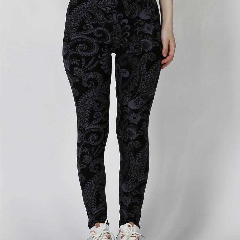 Cashew Print Stretch Leggings P49564 S темно-серого
Cashew Print Stretch Leggings P49564 S темно-серого