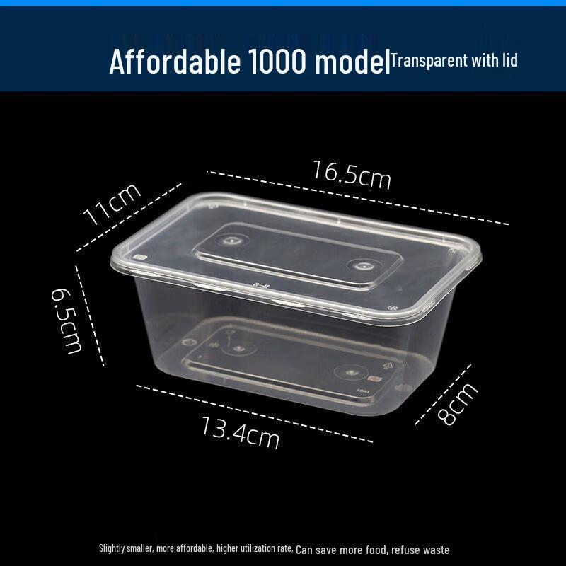 Disposable Rectangular Food Containers with Lids
Disposable Rectangular Food Containers with Lids