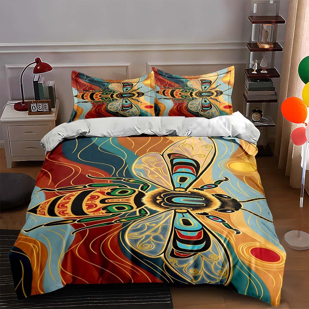 Bold, vibrant, abstract. Bedding Duvet cover sets Duvet covers Pillowcases gifts (1 * Duvet Cover 2 * Pillowcases, without duvet insert) 135x200cm
Bold, vibrant, abstract. Bedding Duvet cover sets Duvet covers Pillowcases gifts (1 * Duvet Cover 2 * Pillowcases, without duvet insert) 135x200cm