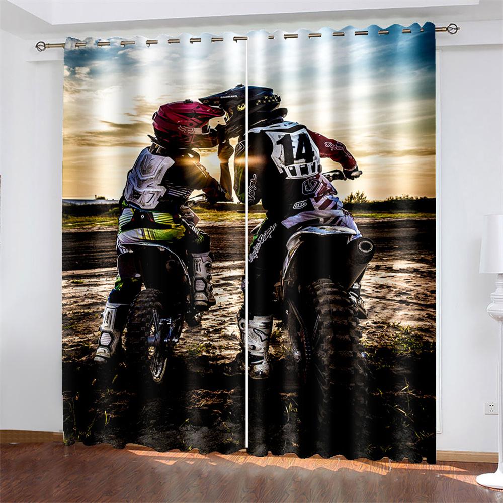 Тканые шторы с принтом автомобиля, затемняющие шторы для спальни с двумя независимыми шторами слева и справа W132cm x H160cm
Тканые шторы с принтом автомобиля, затемняющие шторы для спальни с двумя независимыми шторами слева и справа W132cm x H160cm