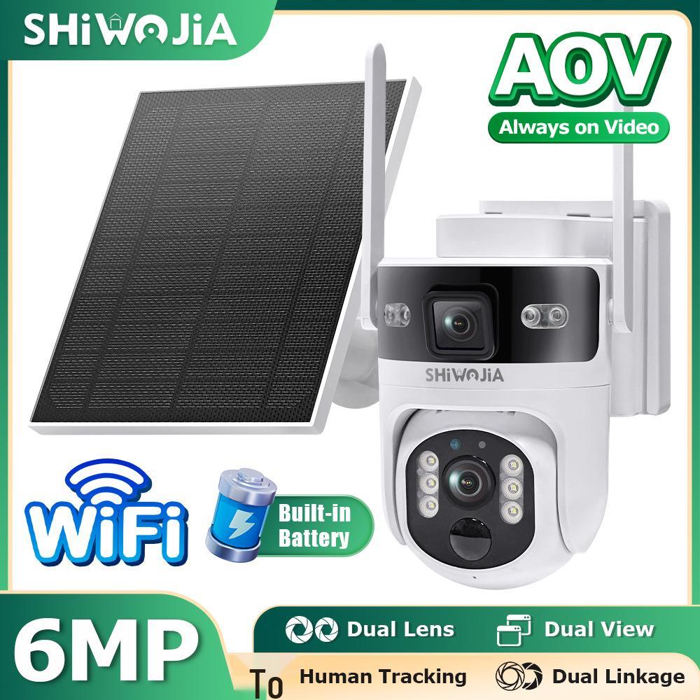 AOV Solar 4G WiFi Outdoor Waterproof Camera, Night Vision, Full Color, Dual Lens, 6MP. 6MP-WIFI Version
AOV Solar 4G WiFi Outdoor Waterproof Camera, Night Vision, Full Color, Dual Lens, 6MP. 6MP-WIFI Version