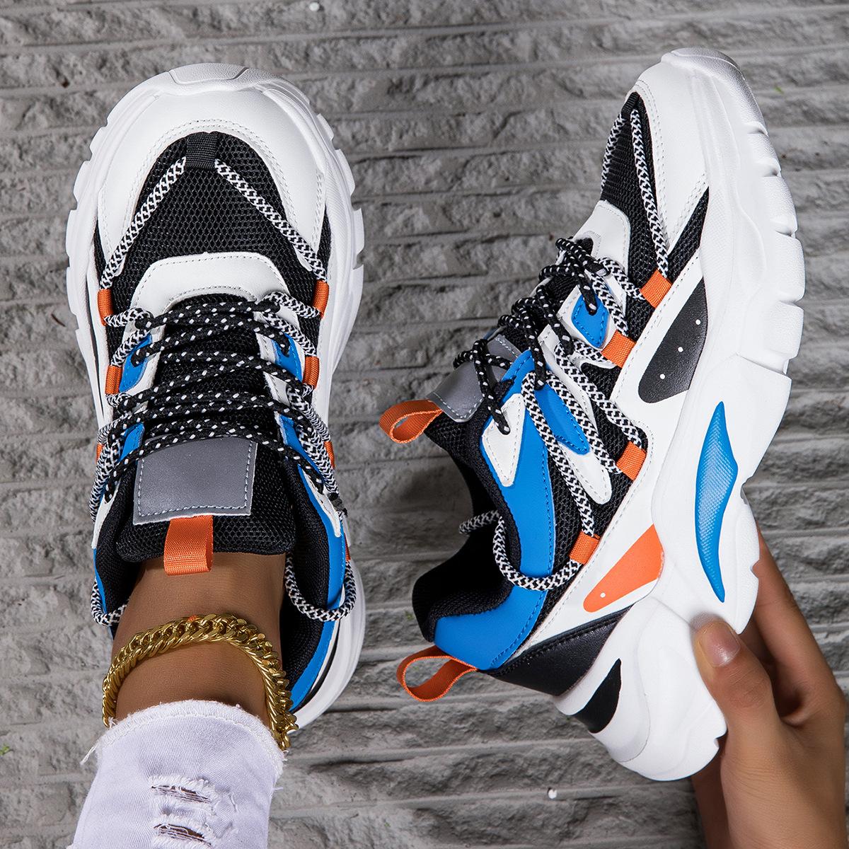 New hot-selling women s casual sports shoes versatile platform dad shoes breathable comfortable trendy shoes 42
New hot-selling women s casual sports shoes versatile platform dad shoes breathable comfortable trendy shoes 42