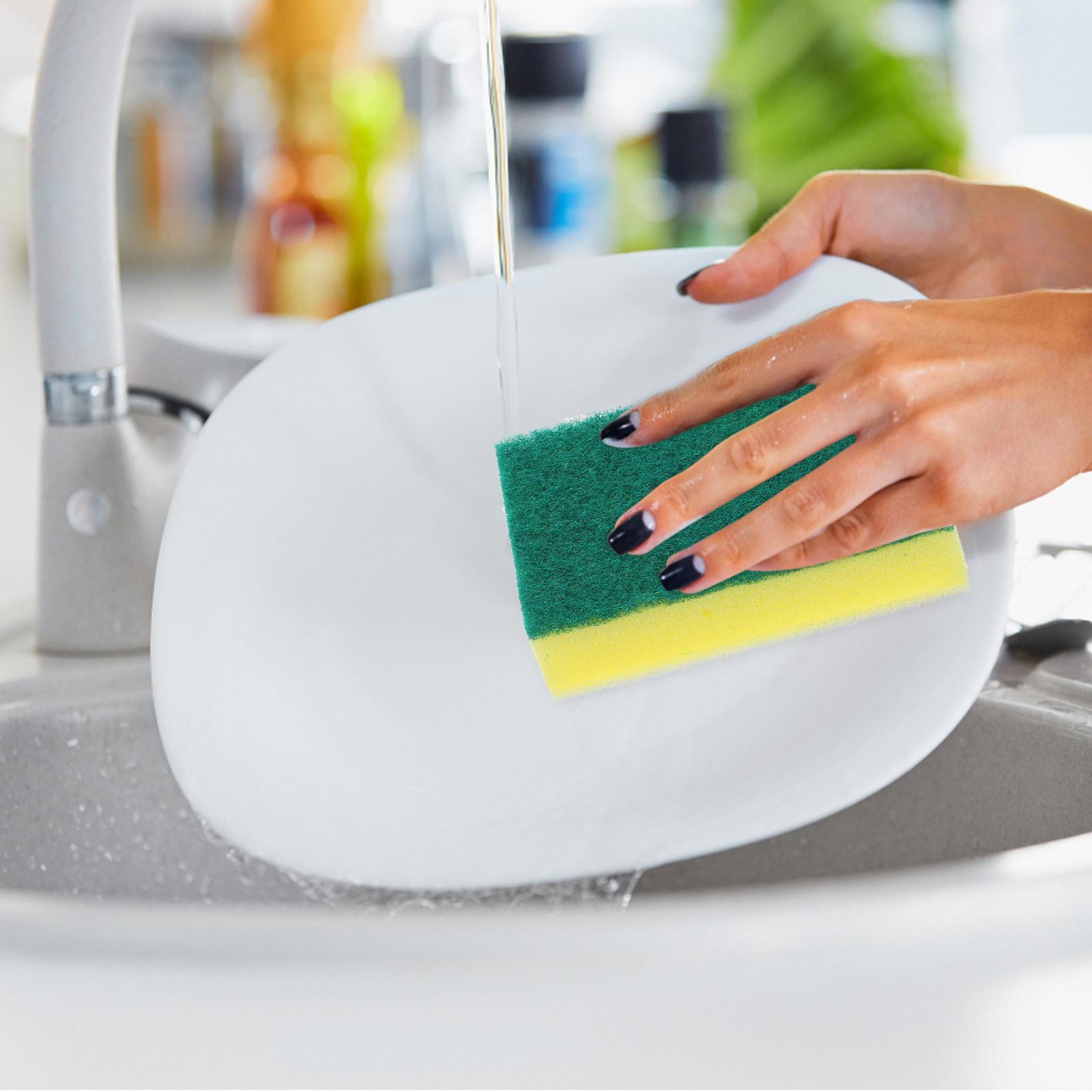 20Pcs Cleaning Sponge Multi-Purpose Scouring Pads Strong Water Absorbing Delicate Surface Safe for Kitchen Sink Stove 12pcs
20Pcs Cleaning Sponge Multi-Purpose Scouring Pads Strong Water Absorbing Delicate Surface Safe for Kitchen Sink Stove 12pcs