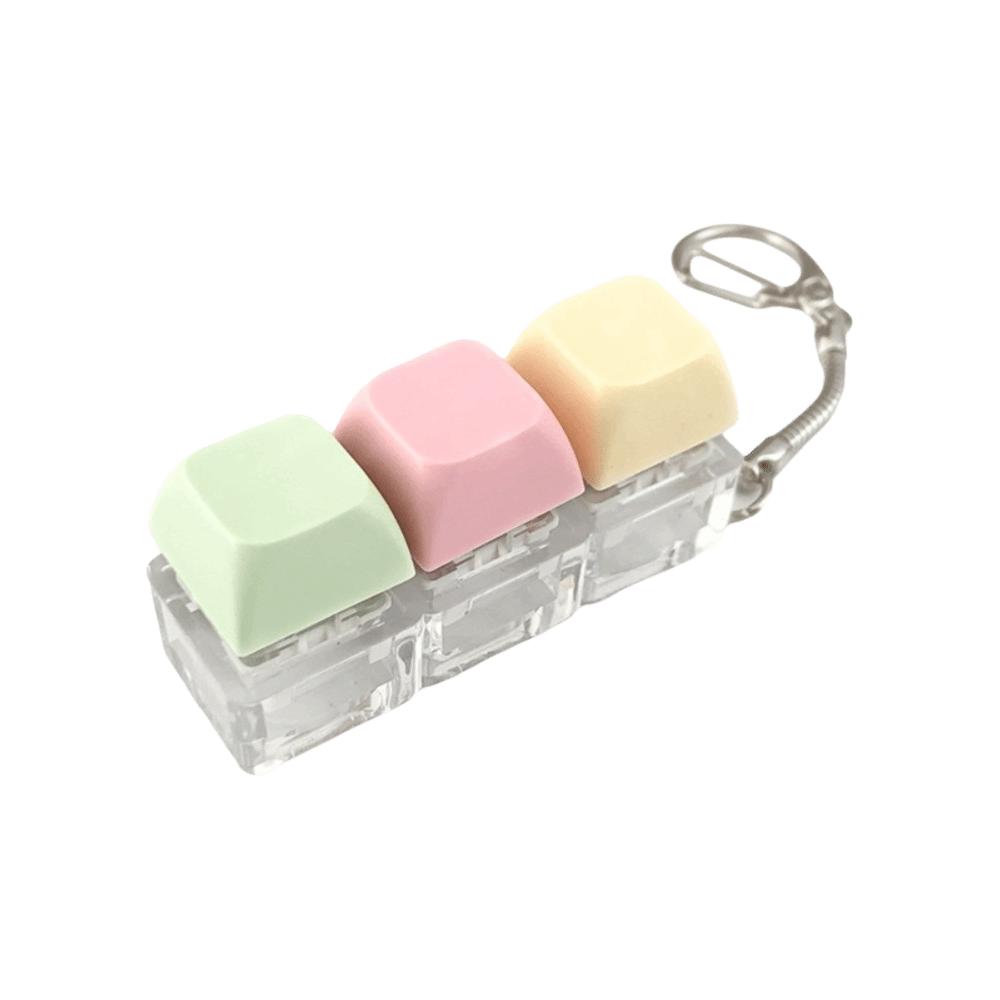 Брелок-фиджет для клавиш 2/3/4 клавиши Кликер Игрушка Новая игрушка для снятия стресса Взрослый 3 Keys-Transparent
Брелок-фиджет для клавиш 2/3/4 клавиши Кликер Игрушка Новая игрушка для снятия стресса Взрослый 3 Keys-Transparent