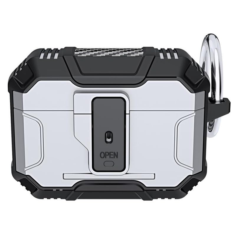 AirPods 4 for protective case 4th generation TPU case latch design one touch switch Convenient charging Full protection Fall prevention cover (Silver)
AirPods 4 for protective case 4th generation TPU case latch design one touch switch Convenient charging Full protection Fall prevention cover (Silver)