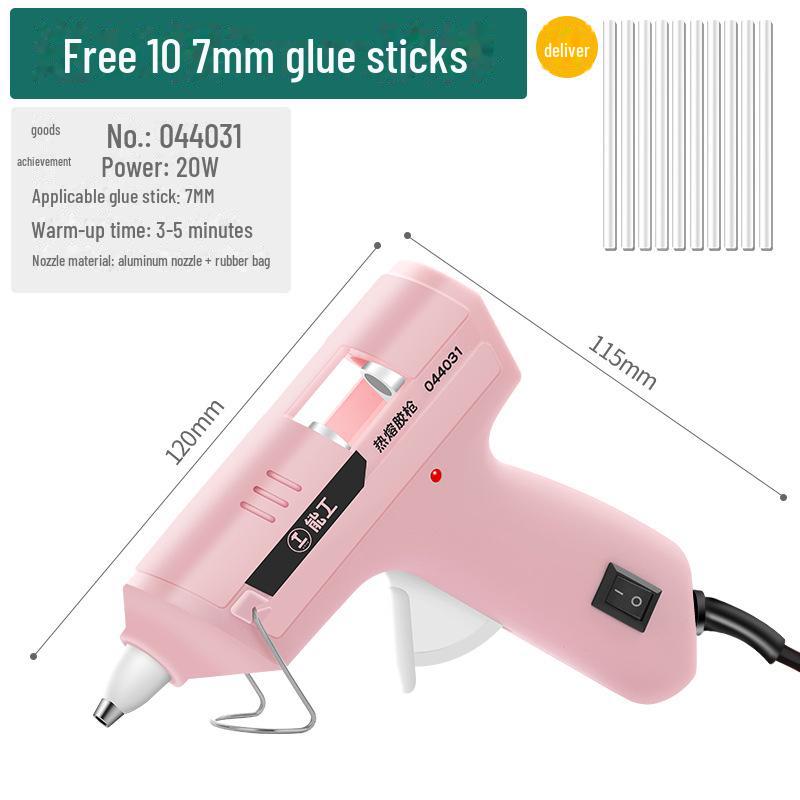 Green Forest High Viscosity 7mm Hot Melt Glue Gun for DIY & Children s Crafts
Green Forest High Viscosity 7mm Hot Melt Glue Gun for DIY & Children s Crafts