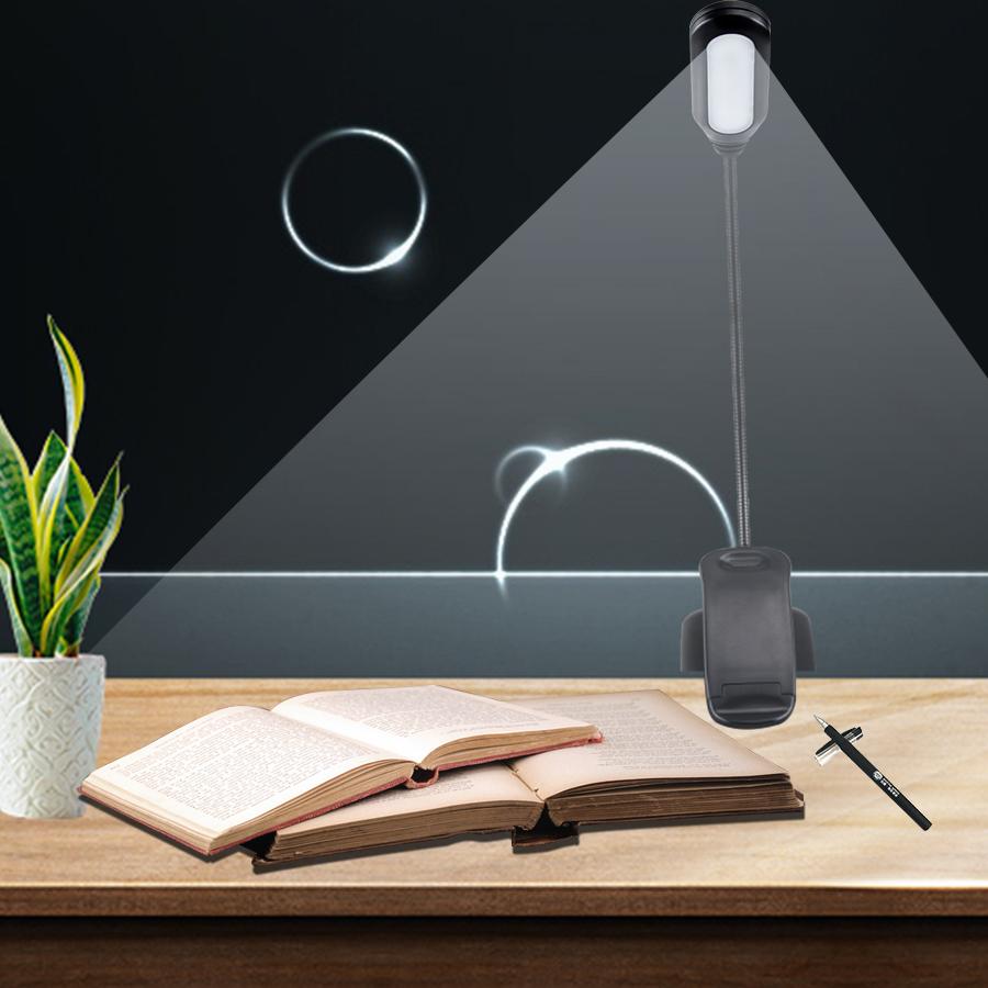 5LED Book Light Battery Reading Light White Daylight Portable Flexible Easy Clip Night Reading Lamp LY-13 Small Table Lamp
5LED Book Light Battery Reading Light White Daylight Portable Flexible Easy Clip Night Reading Lamp LY-13 Small Table Lamp