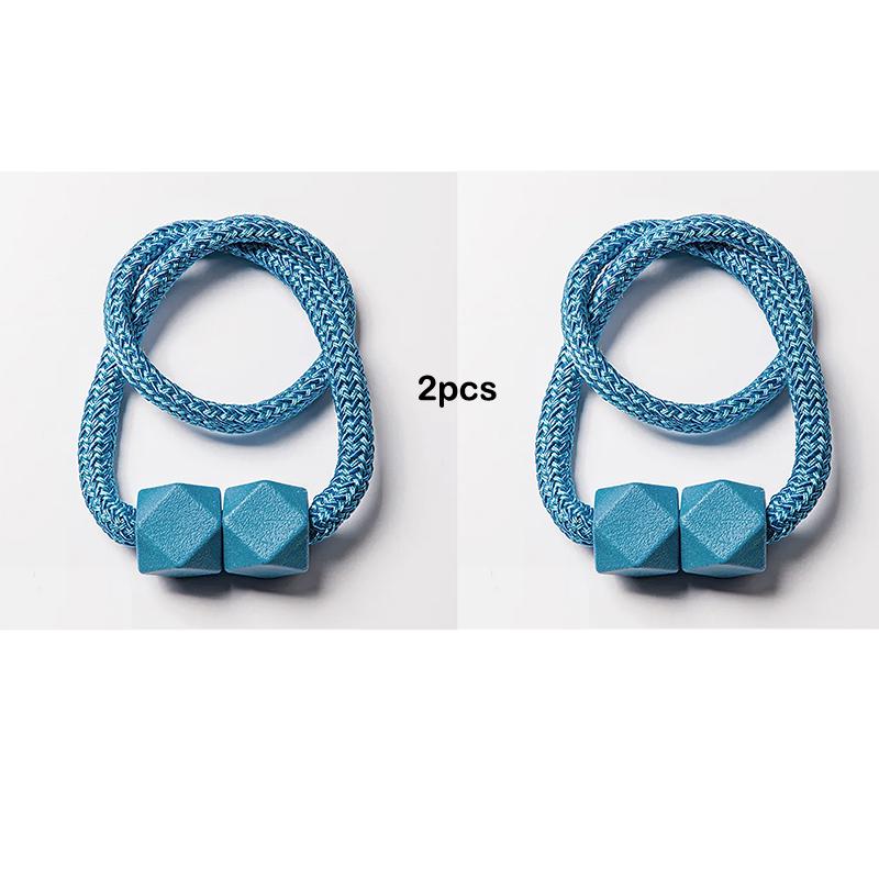 2 шт. Подхваты для штор с сильным магнитом, дизайн из толстой веревки, для спальни, гостиной, кухни, прочный пластик, аксессуар для домашнего декора озеро синий
2 шт. Подхваты для штор с сильным магнитом, дизайн из толстой веревки, для спальни, гостиной, кухни, прочный пластик, аксессуар для домашнего декора озеро синий