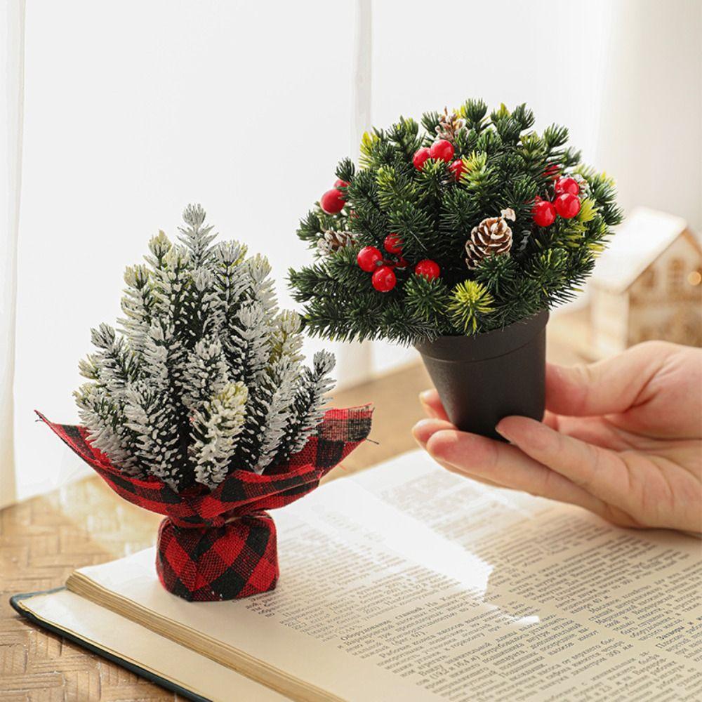 Plastic Christmas Tree Ornaments Lifelike Artificial Xmas Pine Tree Holiday Festival Ornaments Style 1
Plastic Christmas Tree Ornaments Lifelike Artificial Xmas Pine Tree Holiday Festival Ornaments Style 1