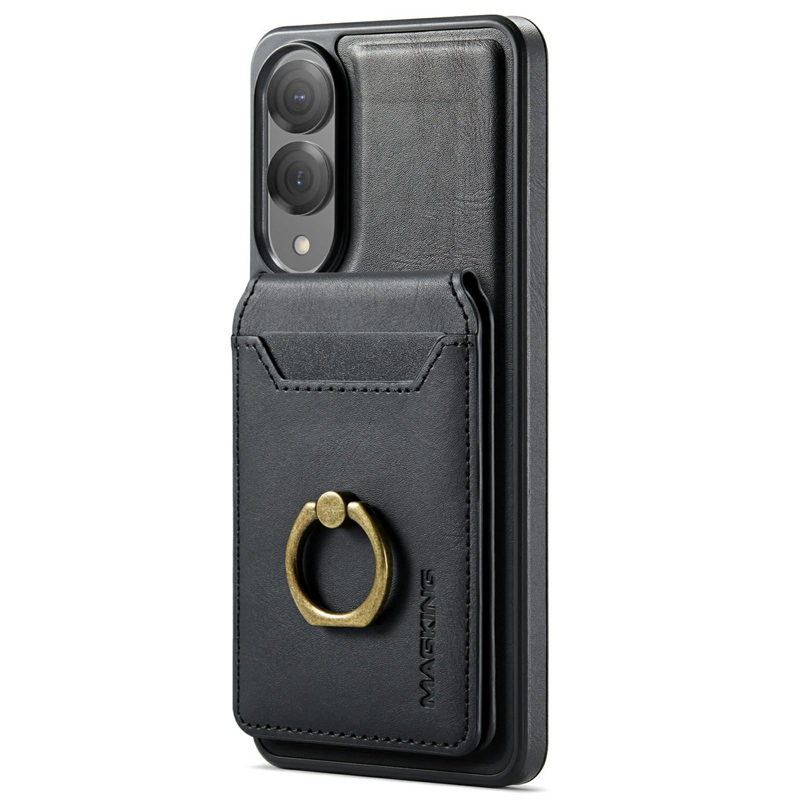 MAGKING K1 Series For Samsung Galaxy S25 Edge Magnetic Case PC+TPU+PU Phone Cover with Card Holder Brown
MAGKING K1 Series For Samsung Galaxy S25 Edge Magnetic Case PC+TPU+PU Phone Cover with Card Holder Brown