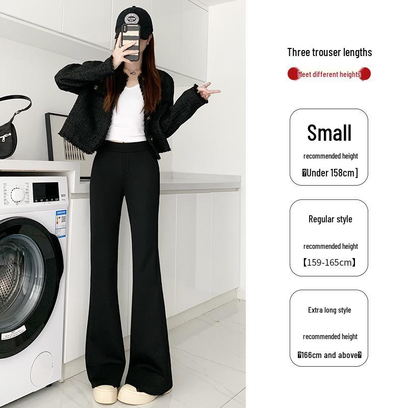 Women s High-Waist Micro Flare Pants - Slimming Drapey Design for Spring & Autumn 2025 4XL 155-170 lbs
Women s High-Waist Micro Flare Pants - Slimming Drapey Design for Spring & Autumn 2025 4XL 155-170 lbs