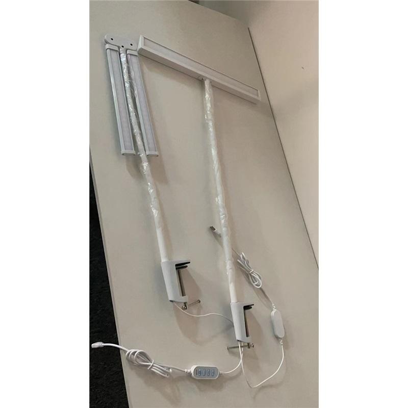 Study eye protection desk lamp double-headed clip lamp led desktop desk lamp dormitory eye protection study lamp computer screen lamp білий
Study eye protection desk lamp double-headed clip lamp led desktop desk lamp dormitory eye protection study lamp computer screen lamp білий