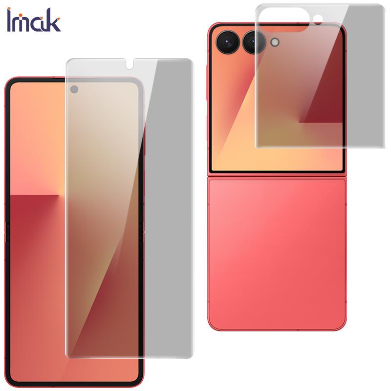 For Samsung Galaxy Z Flip 7 5G Glass IMAK Anti-peeping Hydrogel Film 3th Generation Main Screen + Second Screen 1 Set Package Samsung Galaxy Z Flip 7
For Samsung Galaxy Z Flip 7 5G Glass IMAK Anti-peeping Hydrogel Film 3th Generation Main Screen + Second Screen 1 Set Package Samsung Galaxy Z Flip 7