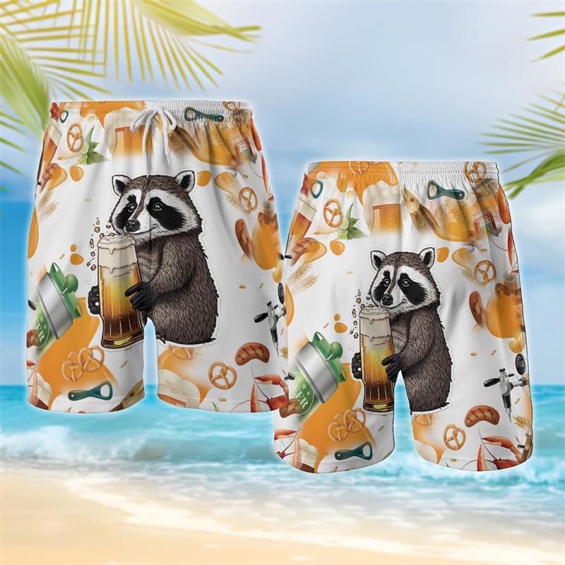Procyon Lotor 3D Printed Beach Shorts Funny Animal Raccoon Graphic Shorts For Men Clothing Casual Hip Hop Trunks Kids Tops
Procyon Lotor 3D Printed Beach Shorts Funny Animal Raccoon Graphic Shorts For Men Clothing Casual Hip Hop Trunks Kids Tops