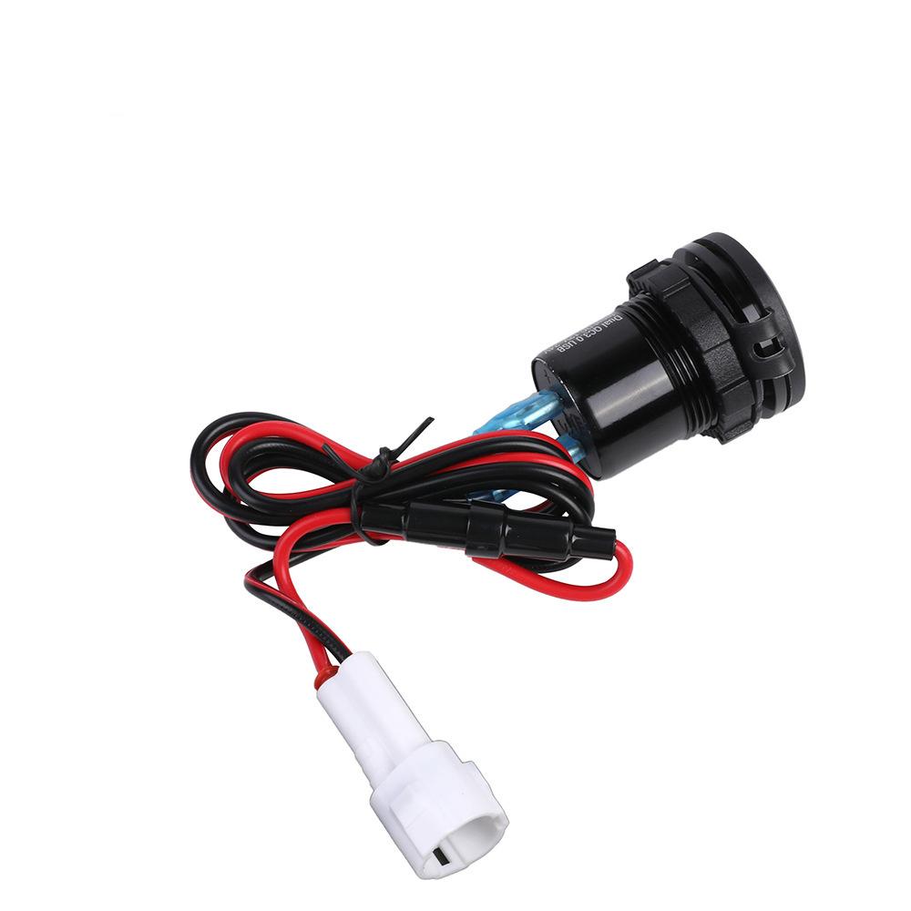 3.0 Quick Charger Dual USB Power Connector Socket with Voltage Display For Yamaha Tenere 700 Rally
3.0 Quick Charger Dual USB Power Connector Socket with Voltage Display For Yamaha Tenere 700 Rally