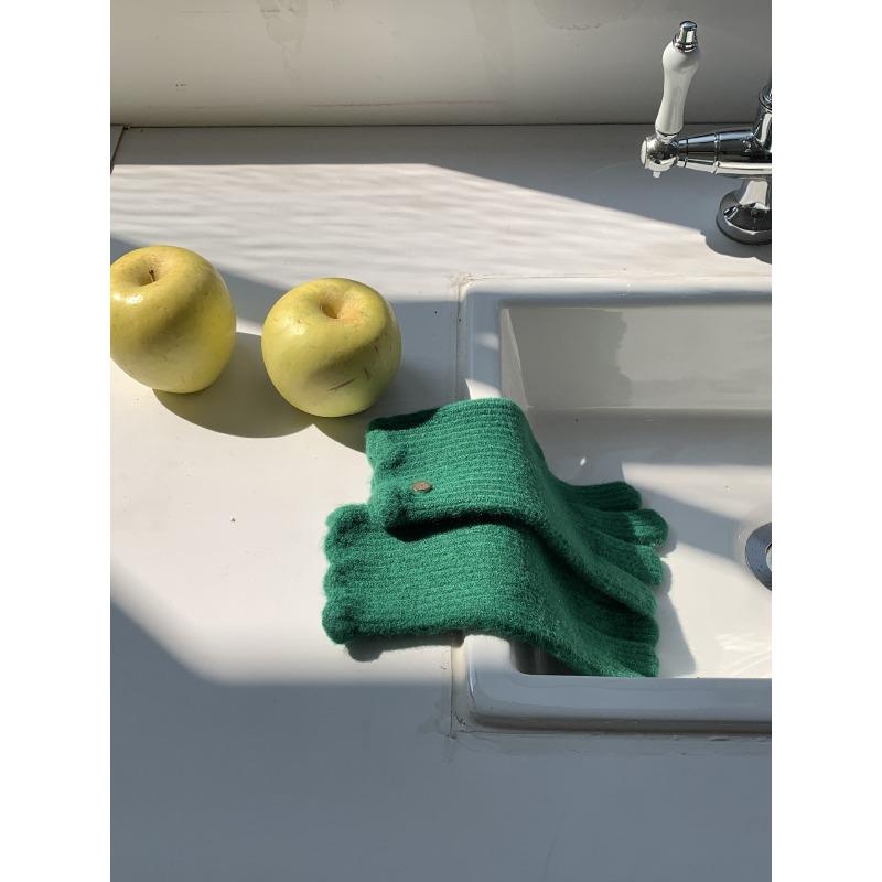 Autumn and Winter Warm Ins Soft and Waxy Solid Color Lace Wool Gloves for Women Winter Warm Knitted Five Finger Touch Screen Gloves
Autumn and Winter Warm Ins Soft and Waxy Solid Color Lace Wool Gloves for Women Winter Warm Knitted Five Finger Touch Screen Gloves