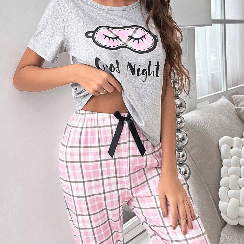 Customized/made short-sleeved printed trousers comfortable and breathable casual loungewear set XS розовый
Customized/made short-sleeved printed trousers comfortable and breathable casual loungewear set XS розовый
