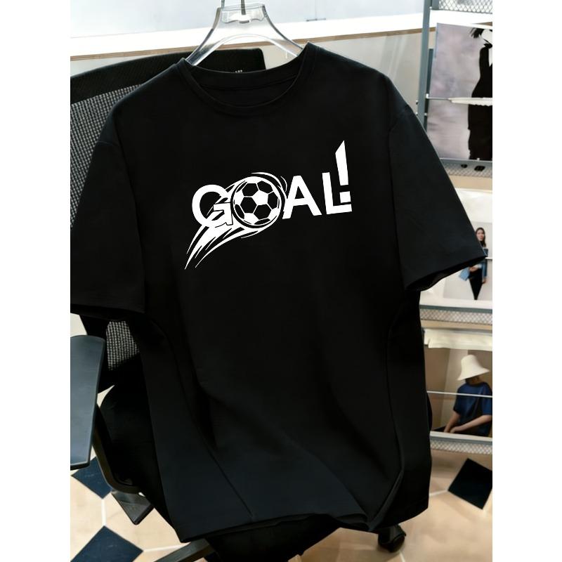 Men S Short Sleeve T-Shirt with Dynamic Soccer GOAL Print Casual Sporty Comfortable And Breathable for Outdoor Activities Summer Short-Sleeved Printed S чёрный
Men S Short Sleeve T-Shirt with Dynamic Soccer GOAL Print Casual Sporty Comfortable And Breathable for Outdoor Activities Summer Short-Sleeved Printed S чёрный