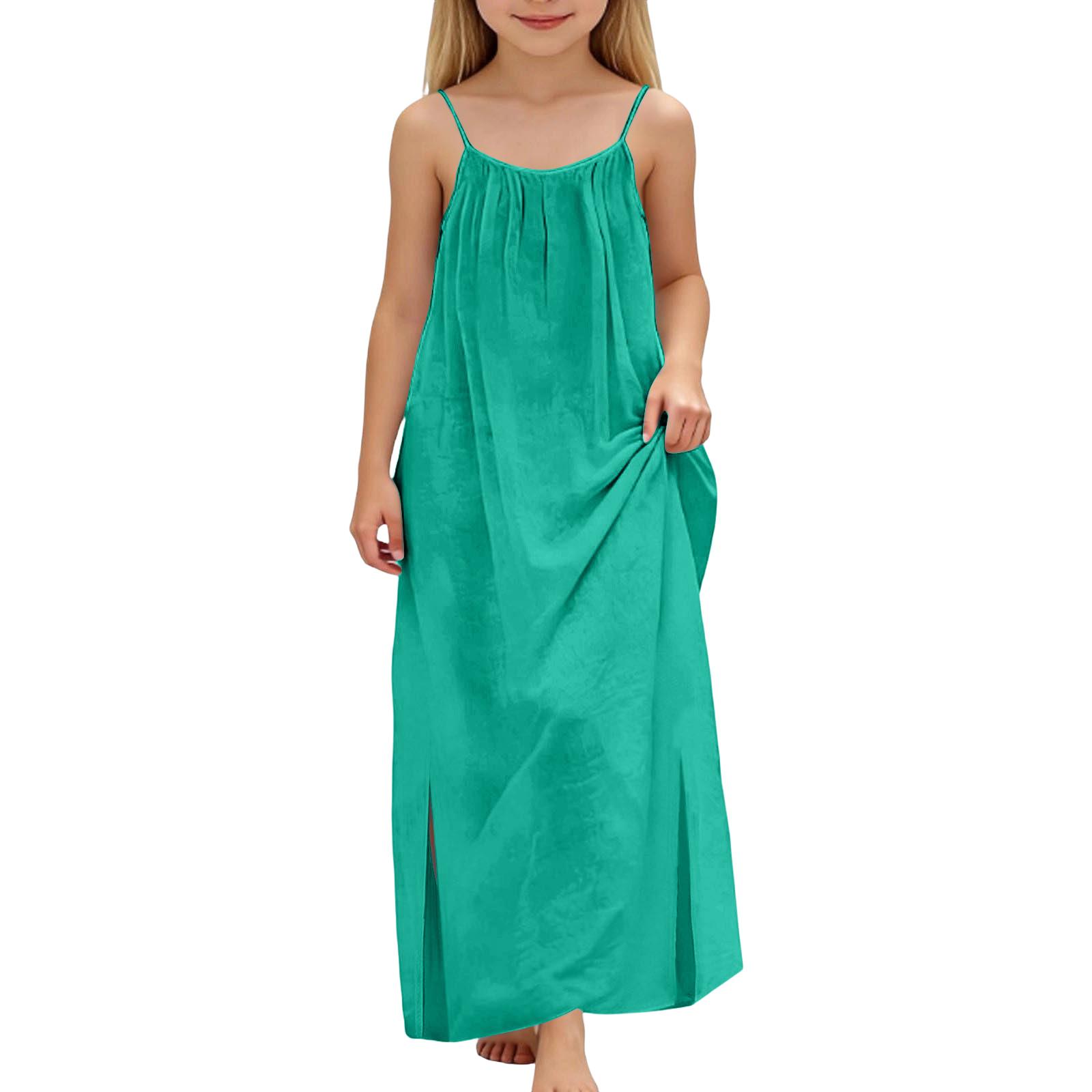 Children s Casual Round-Neck Sleeveless Backless Cotton-Linen Long Split Dress 100
Children s Casual Round-Neck Sleeveless Backless Cotton-Linen Long Split Dress 100