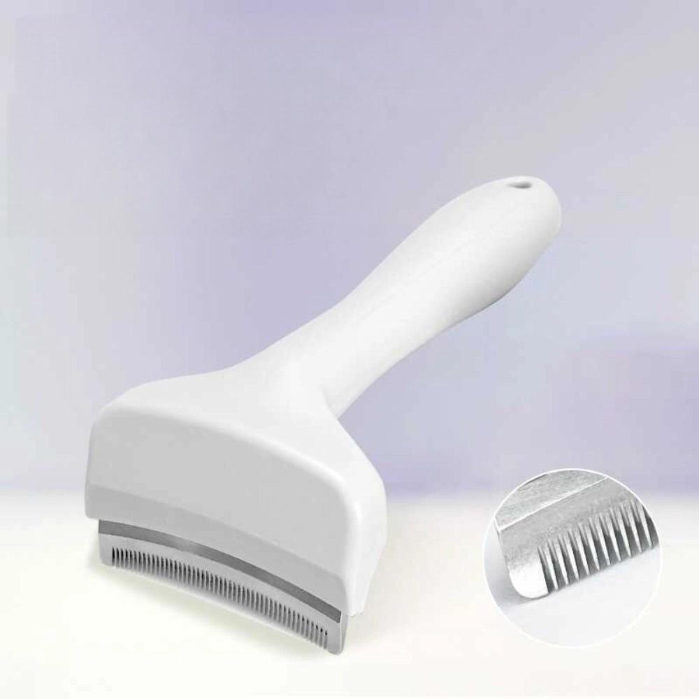 Эргономичная ручка Щетка для распутывания шерсти кошек Изогнутая головка Принадлежности для ухода за питомцами для ухода за шерстью питомцев White-Small
Эргономичная ручка Щетка для распутывания шерсти кошек Изогнутая головка Принадлежности для ухода за питомцами для ухода за шерстью питомцев White-Small