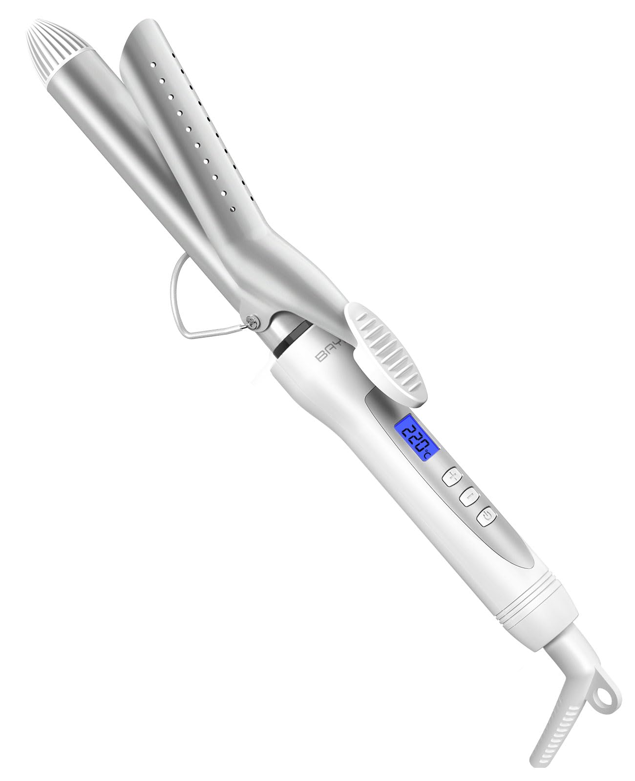 BAYATA Iron 25mm Curling Iron Curling Iron Temperature Adjustable Professional Specification Overseas Compatible 60 Minute Auto Off Long Pipe Smooth
BAYATA Iron 25mm Curling Iron Curling Iron Temperature Adjustable Professional Specification Overseas Compatible 60 Minute Auto Off Long Pipe Smooth