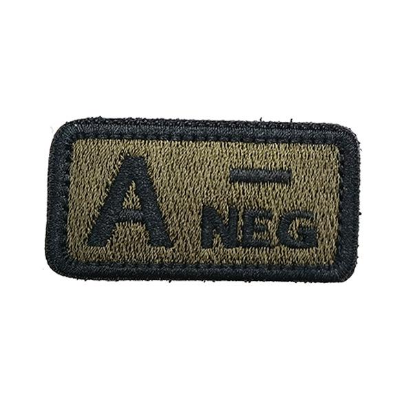 Embroidered Tactical Blood Type Velcro Patch - Type A, B, AB, O, Positive & Negative
Embroidered Tactical Blood Type Velcro Patch - Type A, B, AB, O, Positive & Negative