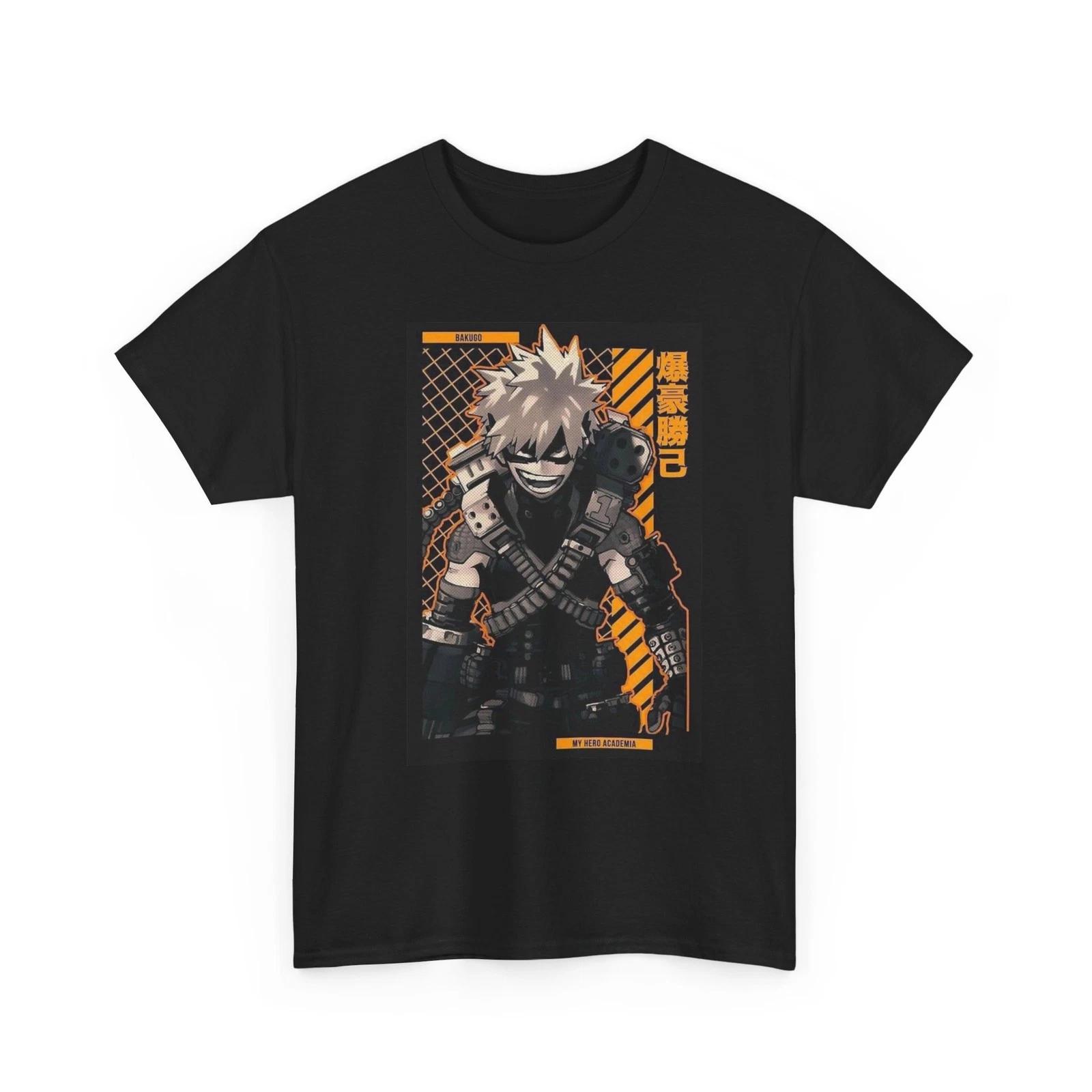 Bakugo Anime Manga T-shirt Short Sleeve shirt Unisex Shirt Japanese Shirt 4XL
Bakugo Anime Manga T-shirt Short Sleeve shirt Unisex Shirt Japanese Shirt 4XL