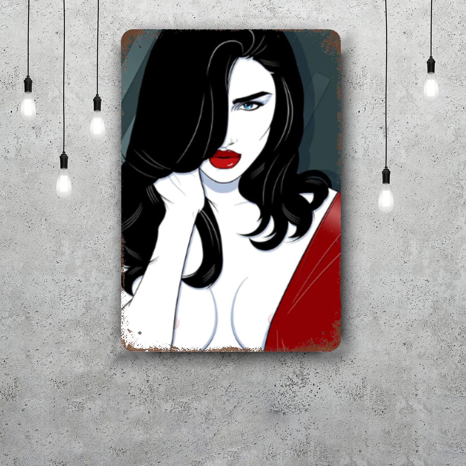 patrick nagel Classic Poster Rusty Metal Plaque Retro Decorative Plate Bar Man Cave Garage Club Metal Sign Wall Decoration 20x30cm(7.8x11.8inch)
patrick nagel Classic Poster Rusty Metal Plaque Retro Decorative Plate Bar Man Cave Garage Club Metal Sign Wall Decoration 20x30cm(7.8x11.8inch)