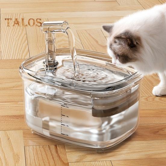 Automatic Cat Water Fountain with 5-Level Filtration System Low Noise Easy to Clean Cat Water Fountain Pet Water Dispenser чистий
Automatic Cat Water Fountain with 5-Level Filtration System Low Noise Easy to Clean Cat Water Fountain Pet Water Dispenser чистий