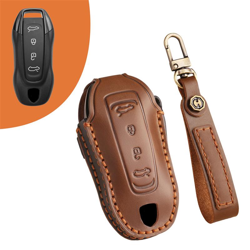 Leather For Porsche Macan EV 2024 2025 Electric Vehile Key Case Cover Modified Decorative Accessorie
Leather For Porsche Macan EV 2024 2025 Electric Vehile Key Case Cover Modified Decorative Accessorie