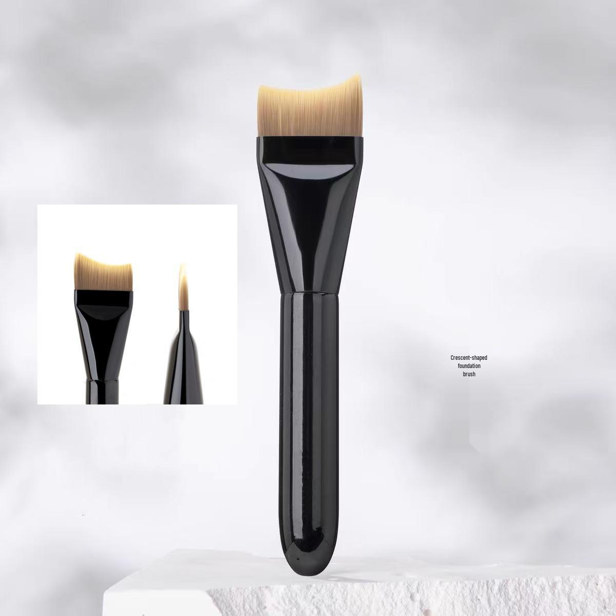 Ultra-Thin Curved Flat Head Foundation Brush: Streak-Free, Non-Absorbing Liquid Makeup Tool
Ultra-Thin Curved Flat Head Foundation Brush: Streak-Free, Non-Absorbing Liquid Makeup Tool