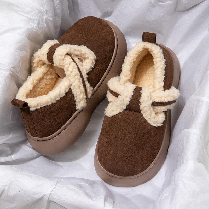 Nanbo Wan Women s Winter Non-Slip Cotton Slippers with Heeled Thick Sole and Plus Velvet Warmth for Indoor-Outdoor Wear. 38-39 (fits 37-38) кавовий
Nanbo Wan Women s Winter Non-Slip Cotton Slippers with Heeled Thick Sole and Plus Velvet Warmth for Indoor-Outdoor Wear. 38-39 (fits 37-38) кавовий