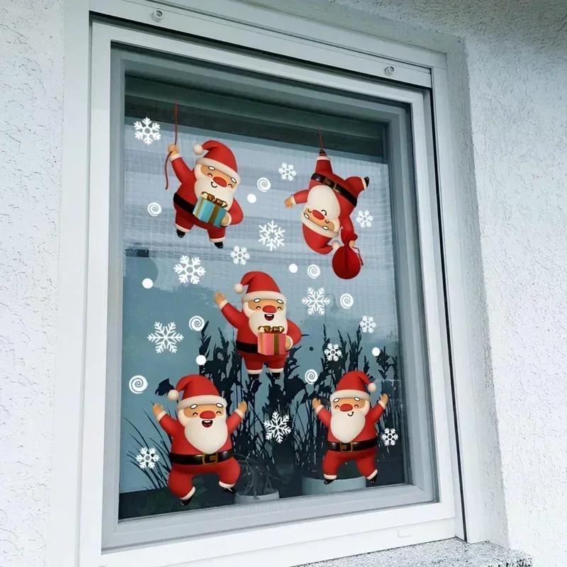 Christmas Style Fashion Self Adhesive Wall Sticker Santa Claus Snowflake Wallpaper Window Decoration Fashion Accessories Gifts
Christmas Style Fashion Self Adhesive Wall Sticker Santa Claus Snowflake Wallpaper Window Decoration Fashion Accessories Gifts