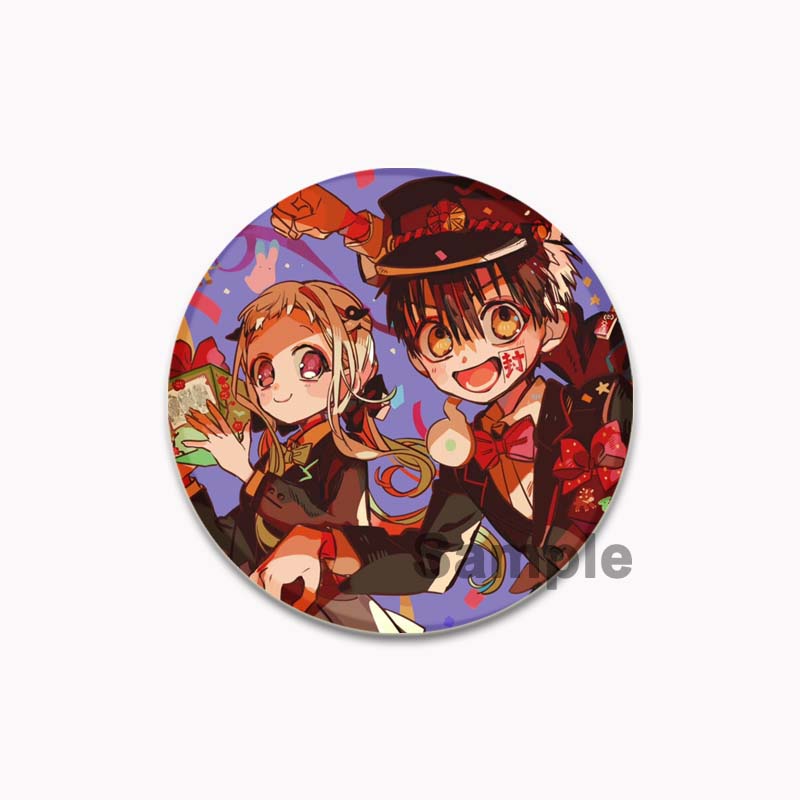 32/44/58 мм аниме-булавки Ханако Кун в виде туалета, круглые мультяшные броши-защелки для рюкзака, одежды, аксессуаров, коллекции, украшения для значков 44mm
32/44/58 мм аниме-булавки Ханако Кун в виде туалета, круглые мультяшные броши-защелки для рюкзака, одежды, аксессуаров, коллекции, украшения для значков 44mm
