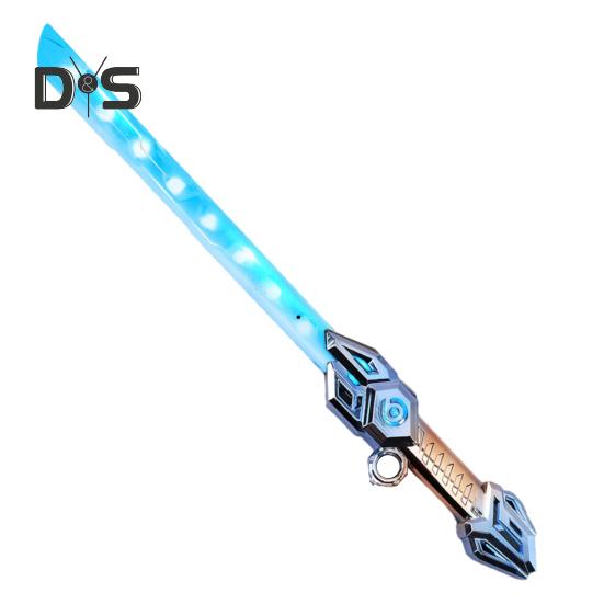 Детская светящаяся игрушка-световой меч со специальными звуковыми эффектами, многоцветный светящийся длинный меч, реалистичная рукоятка, подарок для детей, ролевая игра, развлечение синий
Детская светящаяся игрушка-световой меч со специальными звуковыми эффектами, многоцветный светящийся длинный меч, реалистичная рукоятка, подарок для детей, ролевая игра, развлечение синий