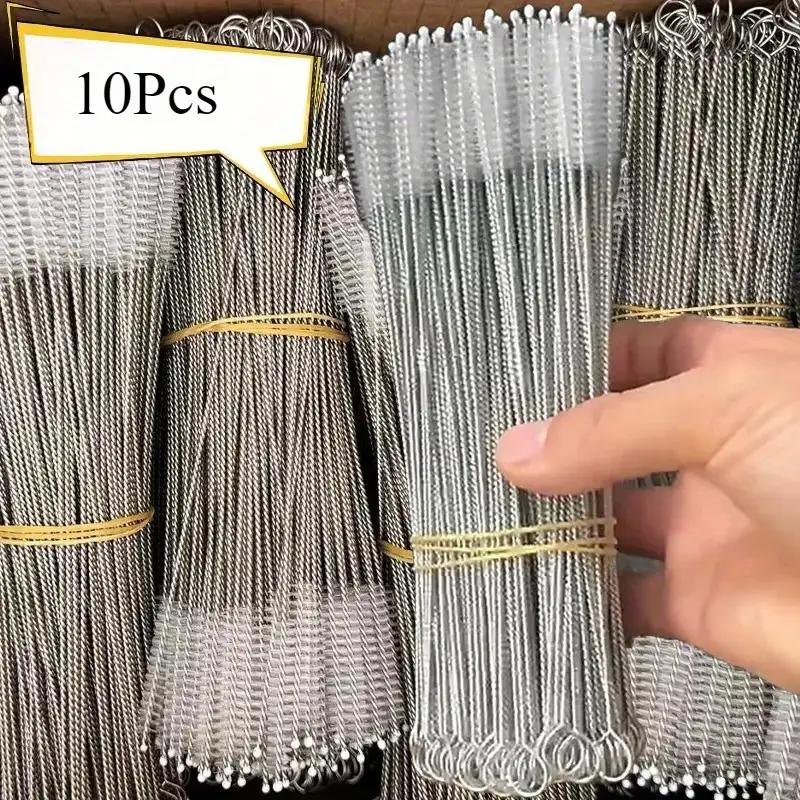 24cm Long Handle Straw Cleaning Brush Stainless Steel Drink Straws Tube Pipe Cleaner Brushes for Water Cup Bottles Clean Tools
24cm Long Handle Straw Cleaning Brush Stainless Steel Drink Straws Tube Pipe Cleaner Brushes for Water Cup Bottles Clean Tools