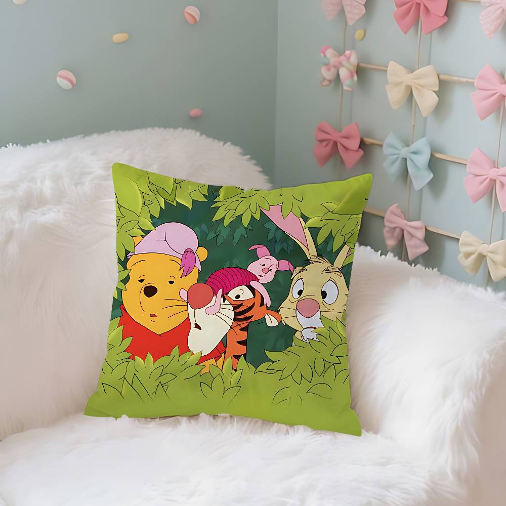 Cute Cartoon Wwinnie The PoohS Classic Throw Pillow Covers Pattern Cushion Cover Suitable For Sofa Bedroom Car Pillow Cover 40X40cm
Cute Cartoon Wwinnie The PoohS Classic Throw Pillow Covers Pattern Cushion Cover Suitable For Sofa Bedroom Car Pillow Cover 40X40cm