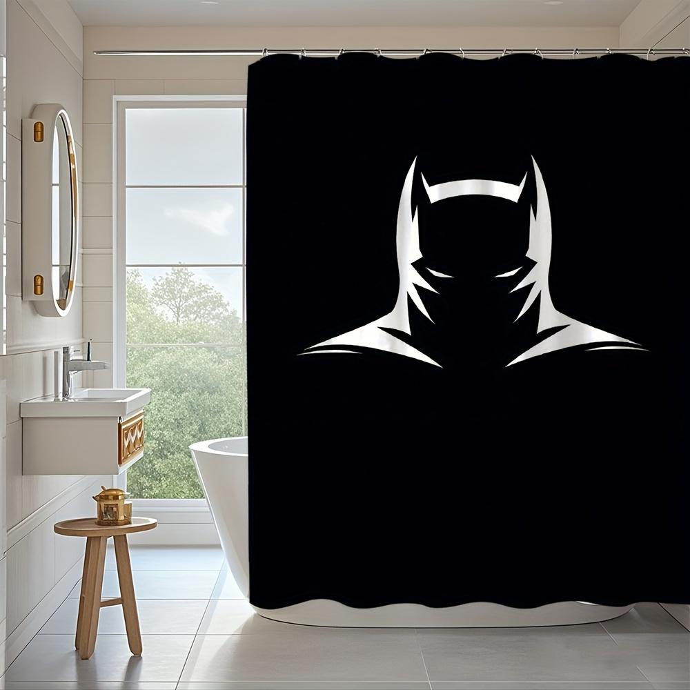 1pc, Warner Bros, Batman Movie Anime Theme Shower Curtain with Hooks, 180.09x180.09 cm, Suitable for Bathroom, Camping, Home D 90x180cm
1pc, Warner Bros, Batman Movie Anime Theme Shower Curtain with Hooks, 180.09x180.09 cm, Suitable for Bathroom, Camping, Home D 90x180cm