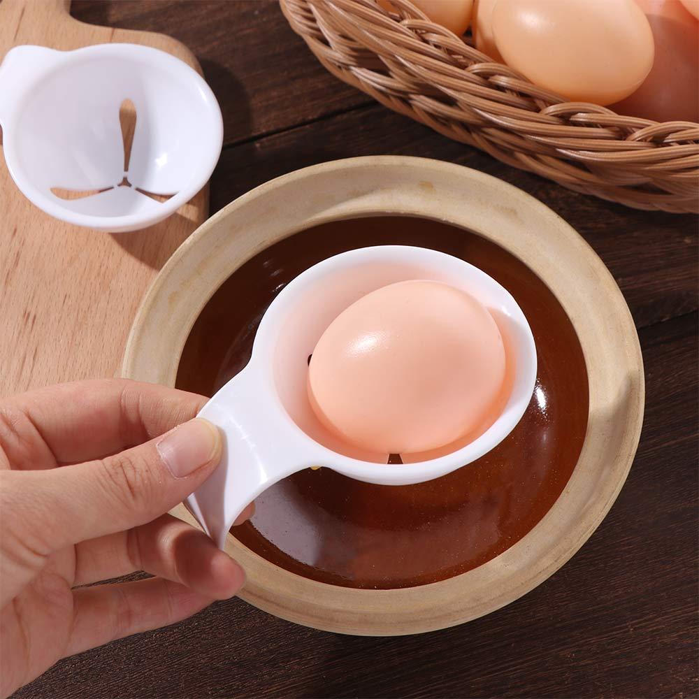 6pcs Manual Egg White Separator with Bowl Buckle Eggs Yolk Filter Home Kitchen Gadget білий
6pcs Manual Egg White Separator with Bowl Buckle Eggs Yolk Filter Home Kitchen Gadget білий