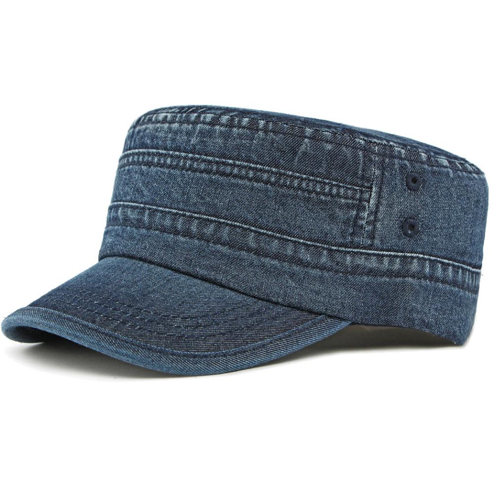 HT4930 Baseball Cap Spring Autumn Caps for Men Women Cotton Denim Baseball Hat Male Female Adjustable Army Military Flat Top Cap 55-60cm Adjustable темно-синього кольору
HT4930 Baseball Cap Spring Autumn Caps for Men Women Cotton Denim Baseball Hat Male Female Adjustable Army Military Flat Top Cap 55-60cm Adjustable темно-синього кольору