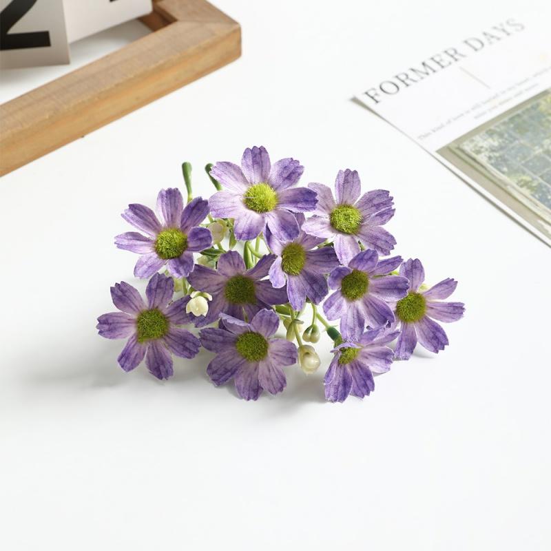 10Pcs 10cm Artificial Daisy Flower Head Fake Flower Home Room Decor Wedding Decoration DIY Garland Bouquet Christmas Accessories 10Pcs фіолетовий
10Pcs 10cm Artificial Daisy Flower Head Fake Flower Home Room Decor Wedding Decoration DIY Garland Bouquet Christmas Accessories 10Pcs фіолетовий