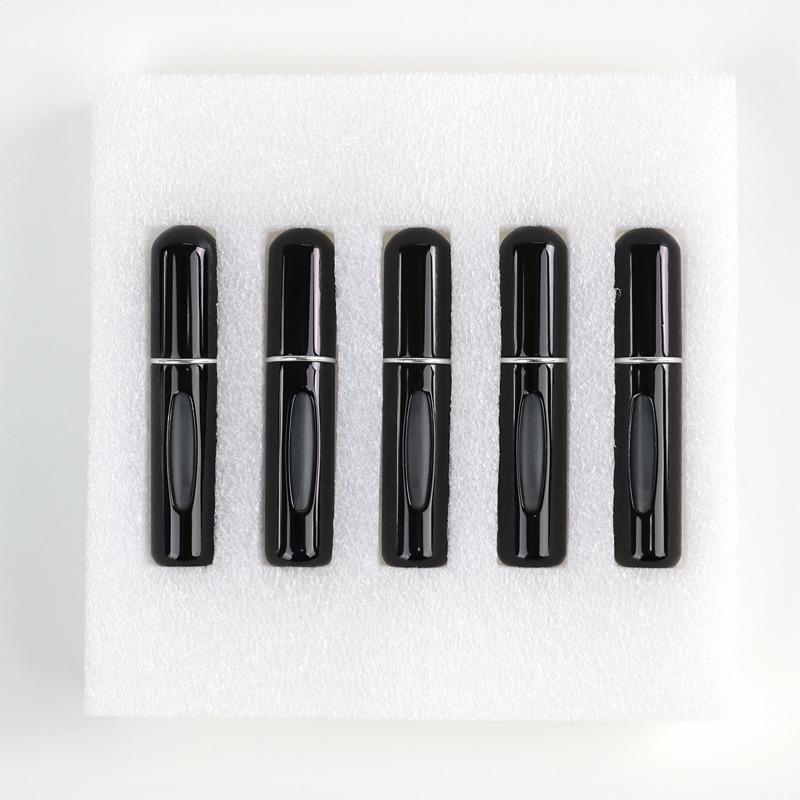 Hot New Portable 5pcs 5ml Refillable Perfume Bottle Sets Refill Spray Pump Empty Atomizer Empty Cosmetic Containers Travel Gift
Hot New Portable 5pcs 5ml Refillable Perfume Bottle Sets Refill Spray Pump Empty Atomizer Empty Cosmetic Containers Travel Gift