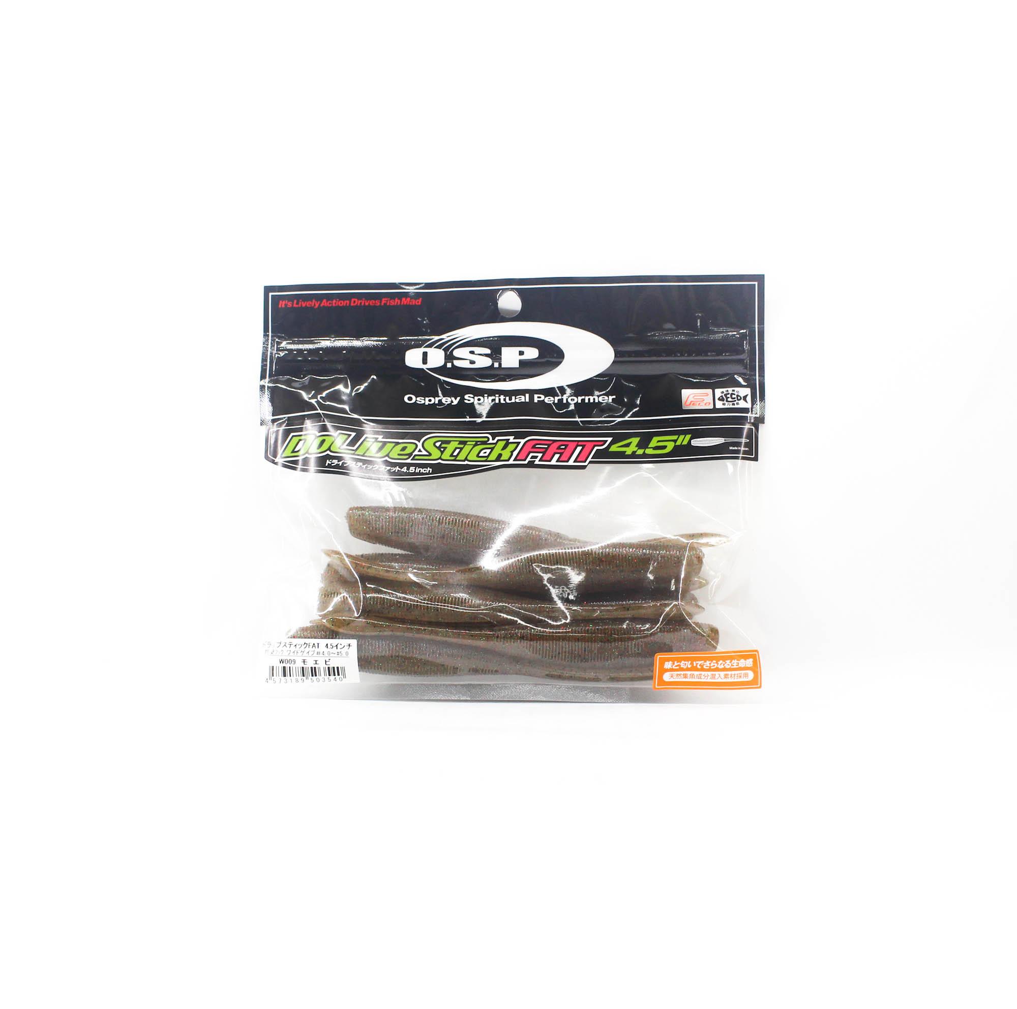OSP Soft Lure Dolive Stick Fat 4.5 Inches W-009 (3540)
OSP Soft Lure Dolive Stick Fat 4.5 Inches W-009 (3540)