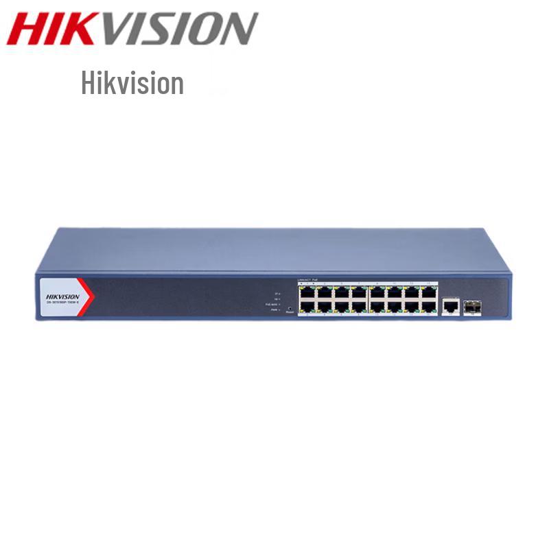 Hikvision 9-Port 100Mbps POE Managed Switch CN plug (adapter included)
Hikvision 9-Port 100Mbps POE Managed Switch CN plug (adapter included)